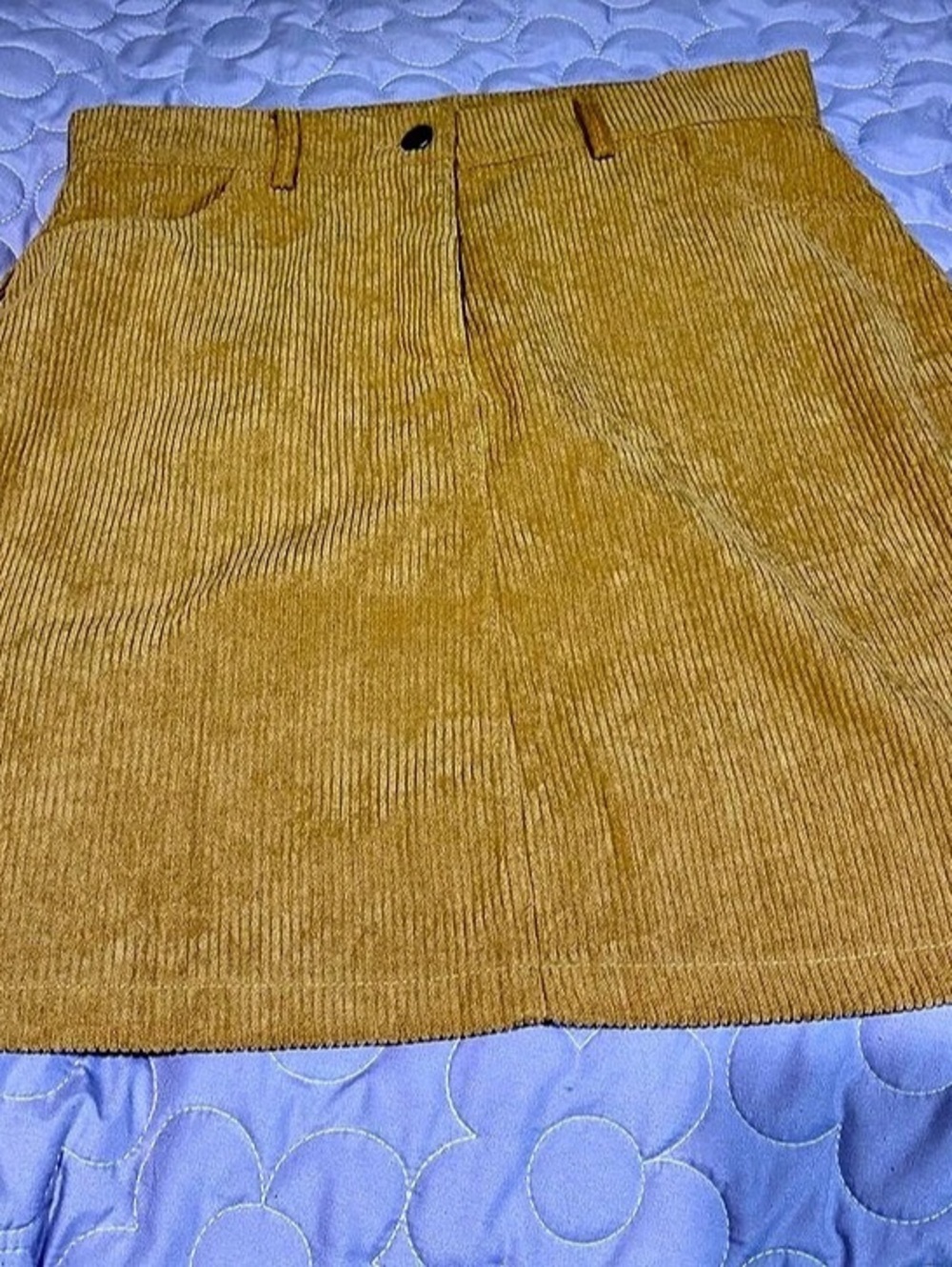 Brown A-Line Skirt